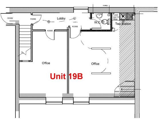 Unit 19B, Quay Chambers, South Quay, Douglas Floorplan
